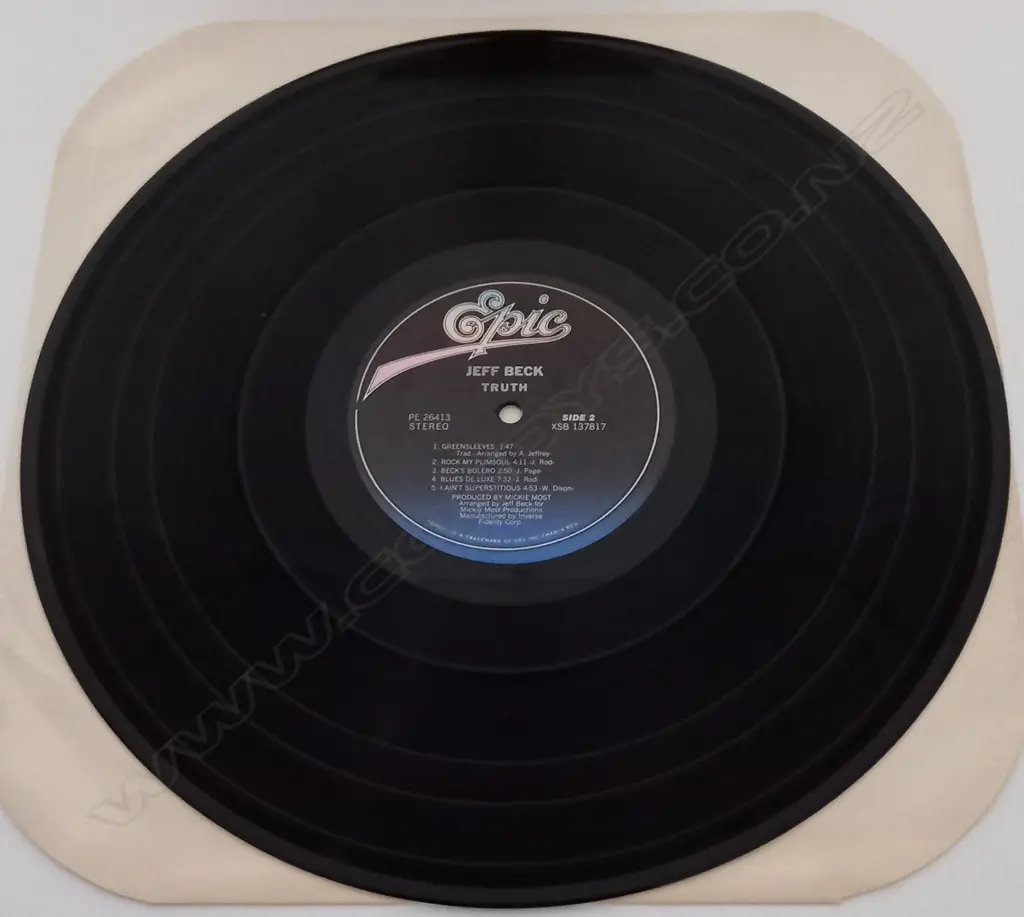 Jeff Beck, Truth Image 1++